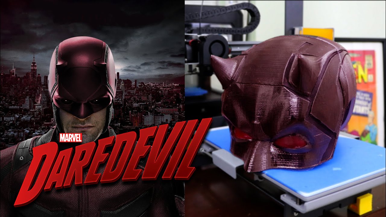 How do you make a Daredevil mask?
