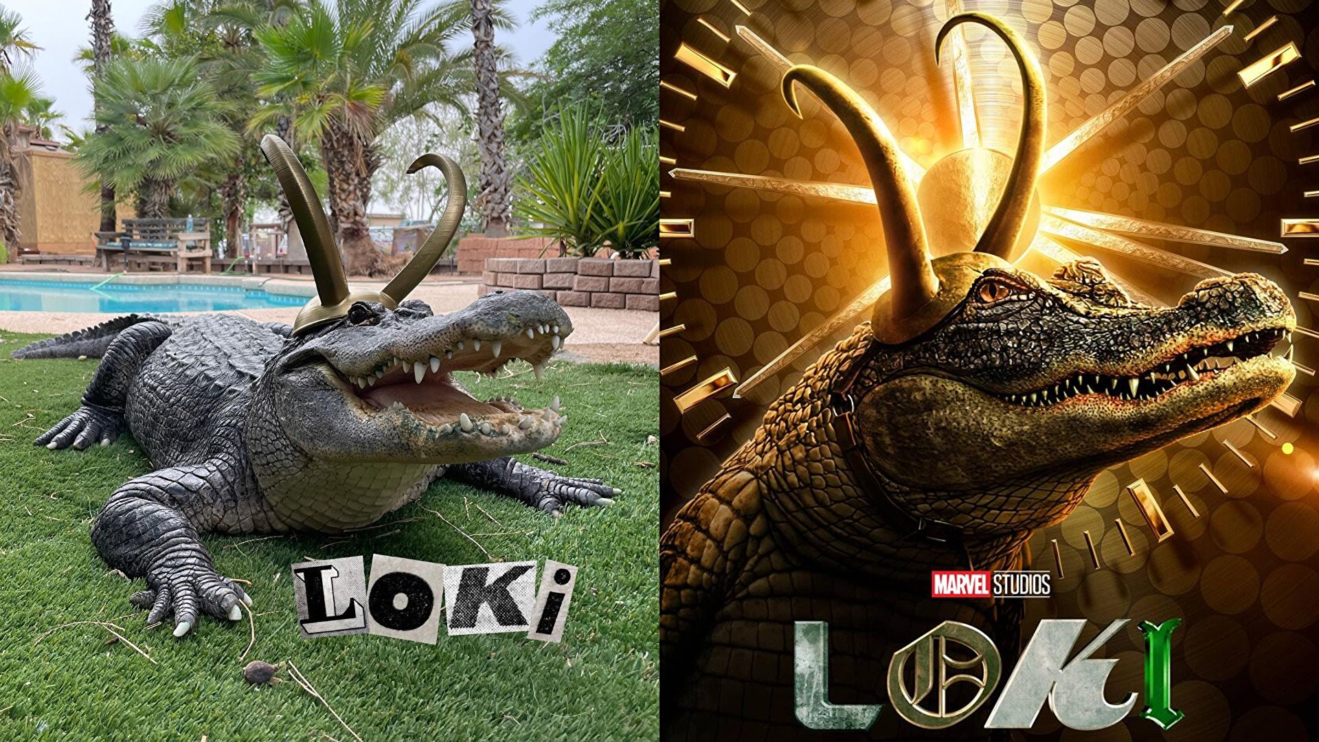 How do you make alligator Loki horns?