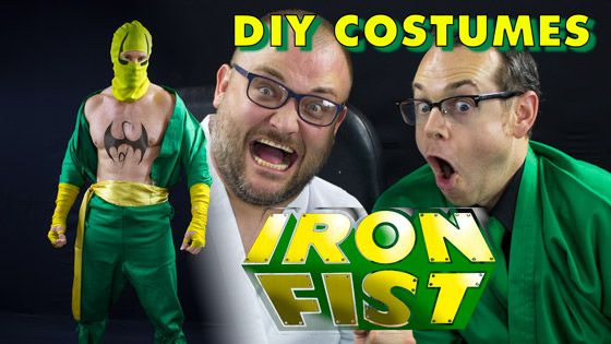 How do you make an iron fist costume?