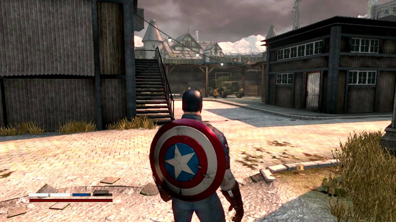 How do you play the game Captain America?