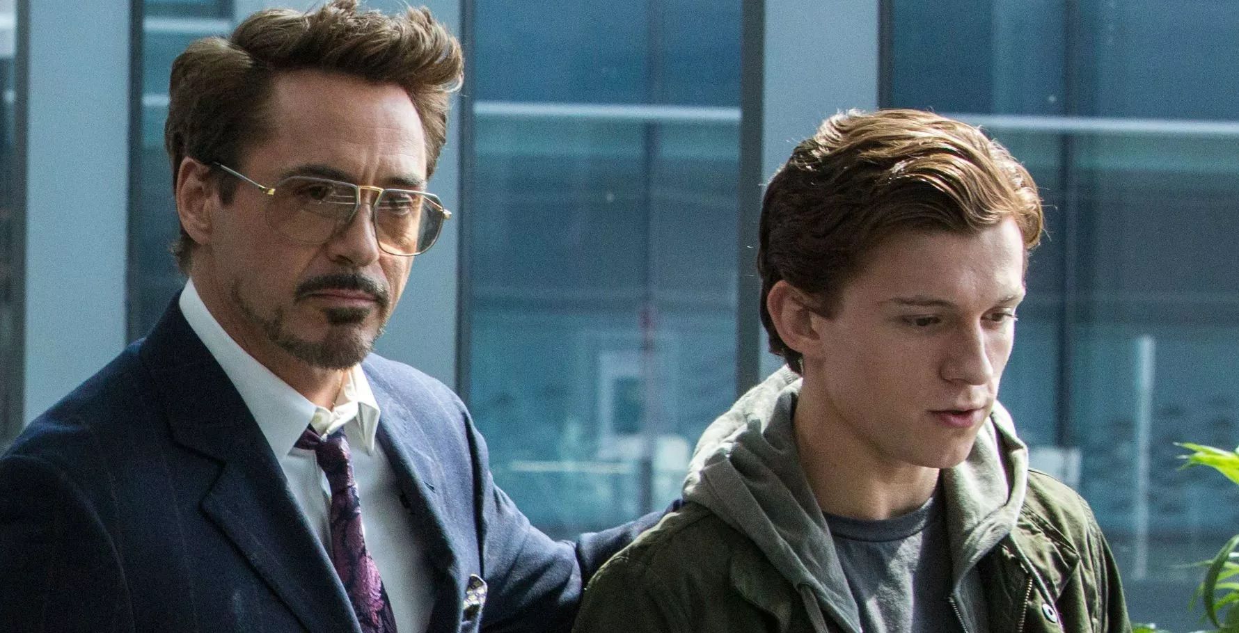 How does Peter Parker meet Tony Stark?