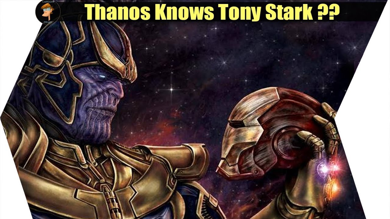 How does Thanos know who Tony Stark is?