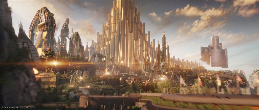 How does Thor get back to Asgard in Thor?