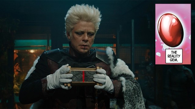 How does the Collector get the Reality Stone?