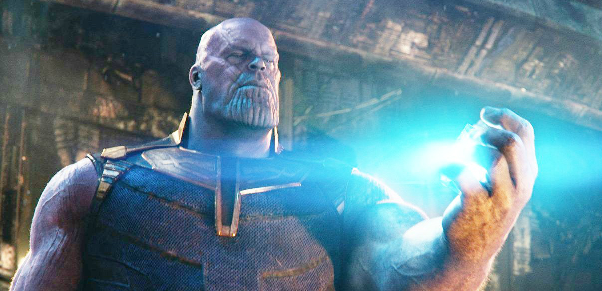 How is Thanos Gamora's stepfather?