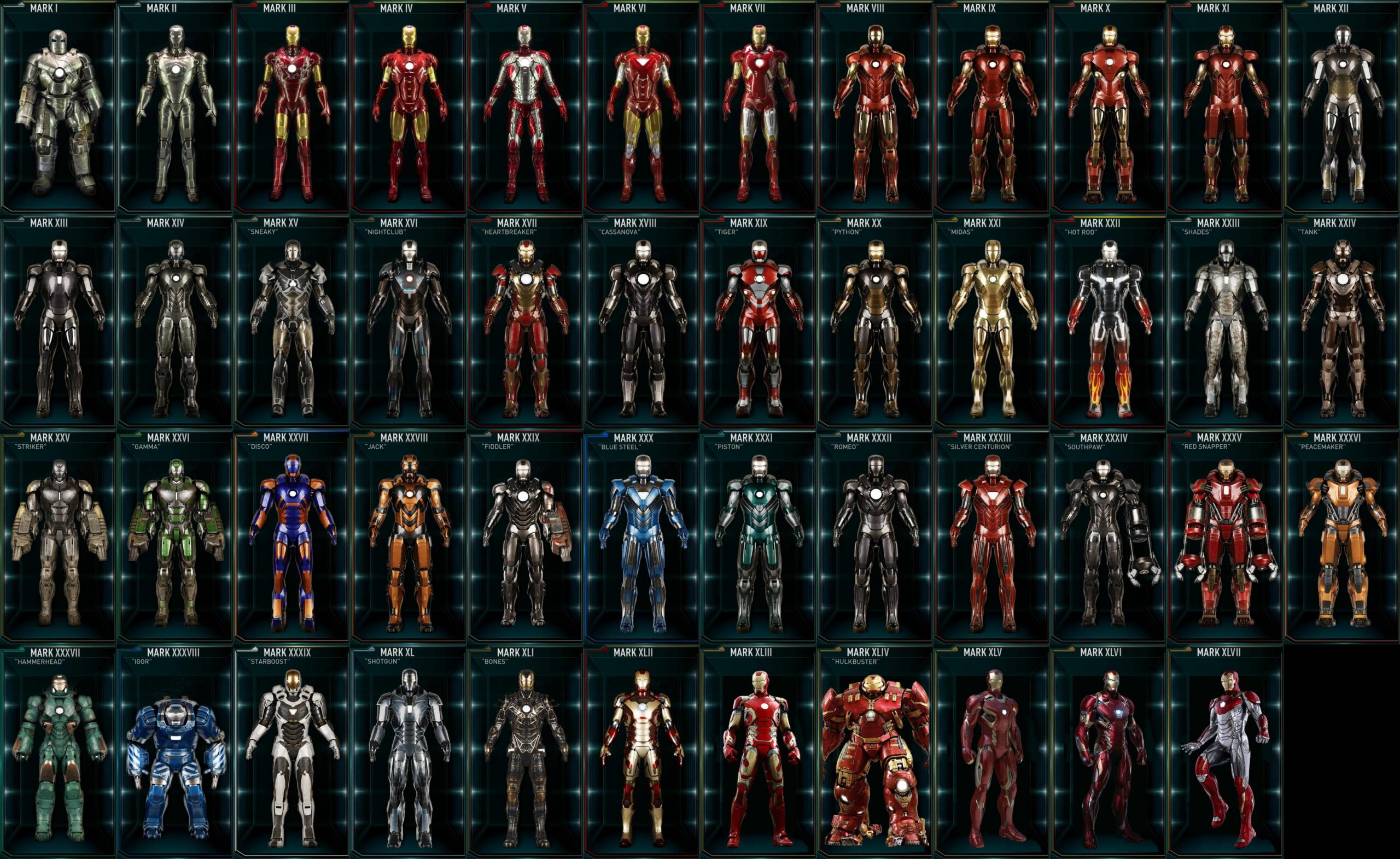 How many Iron Man are there?