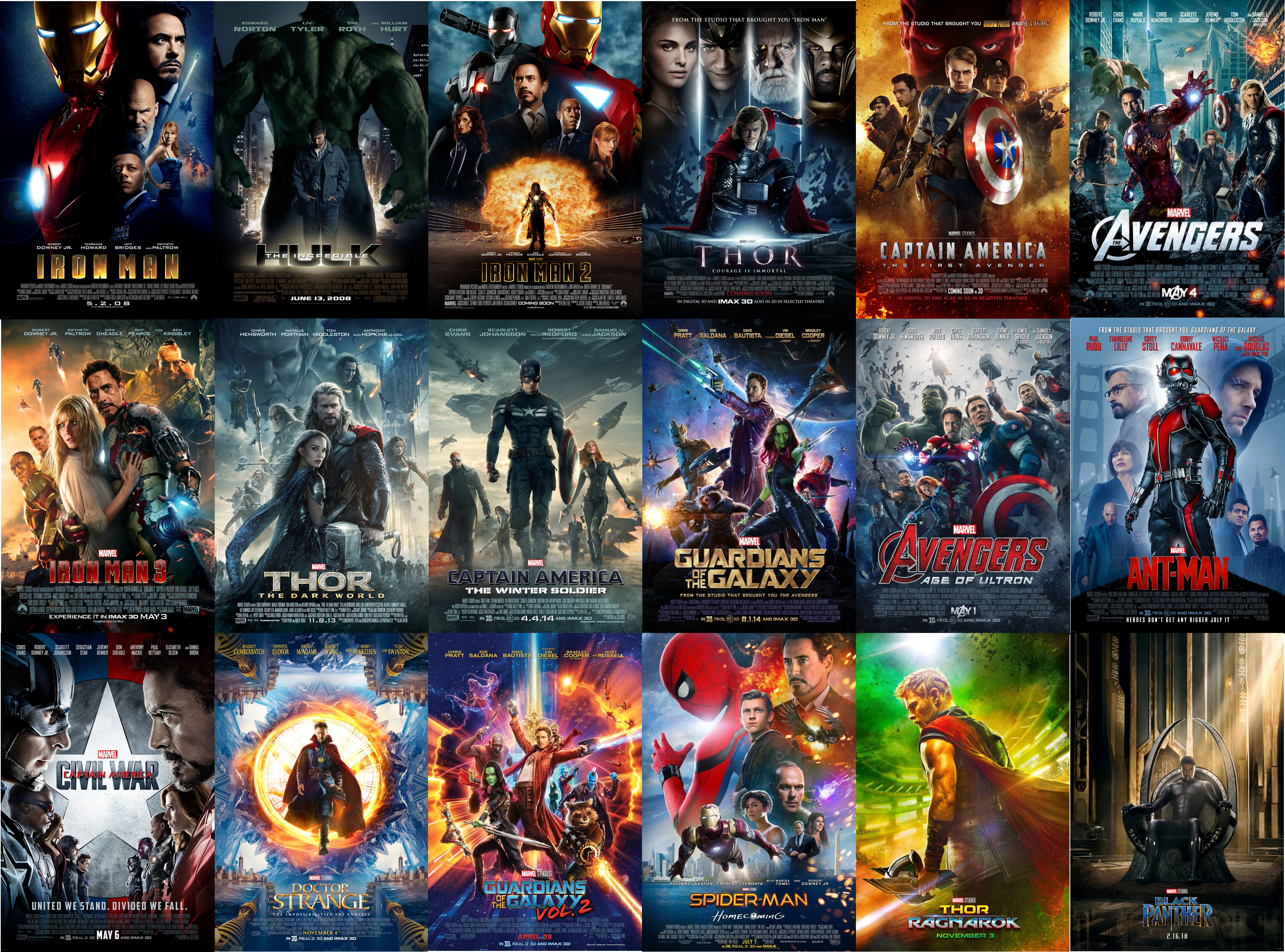 How many Marvel Infinity Saga movies are there?