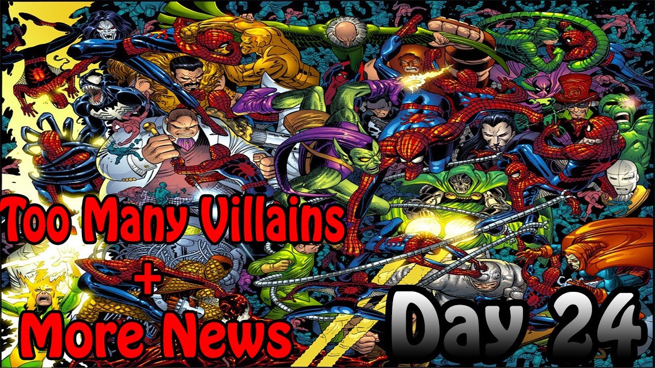 How many enemies does Spiderman have?