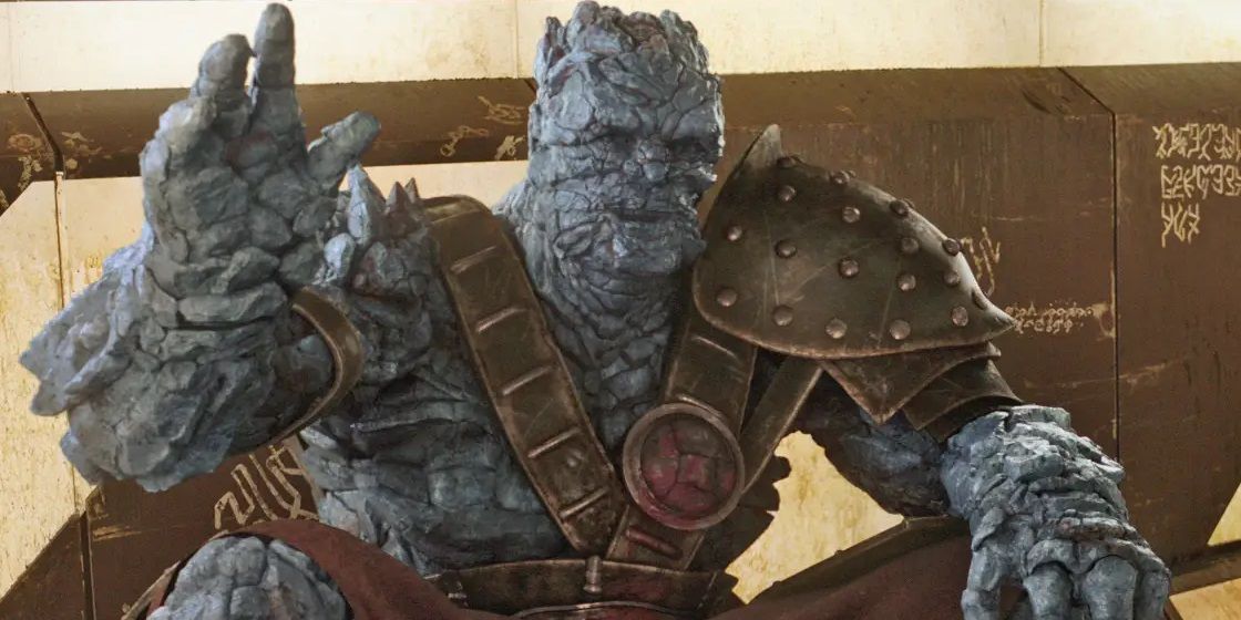 How many movies is Korg in?