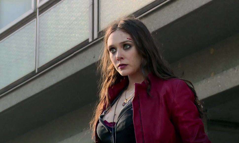 How old is Scarlet Witch in Civil War?
