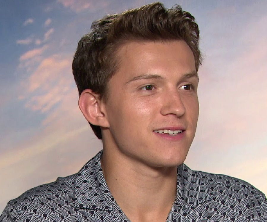 How old is actor Tom Holland?
