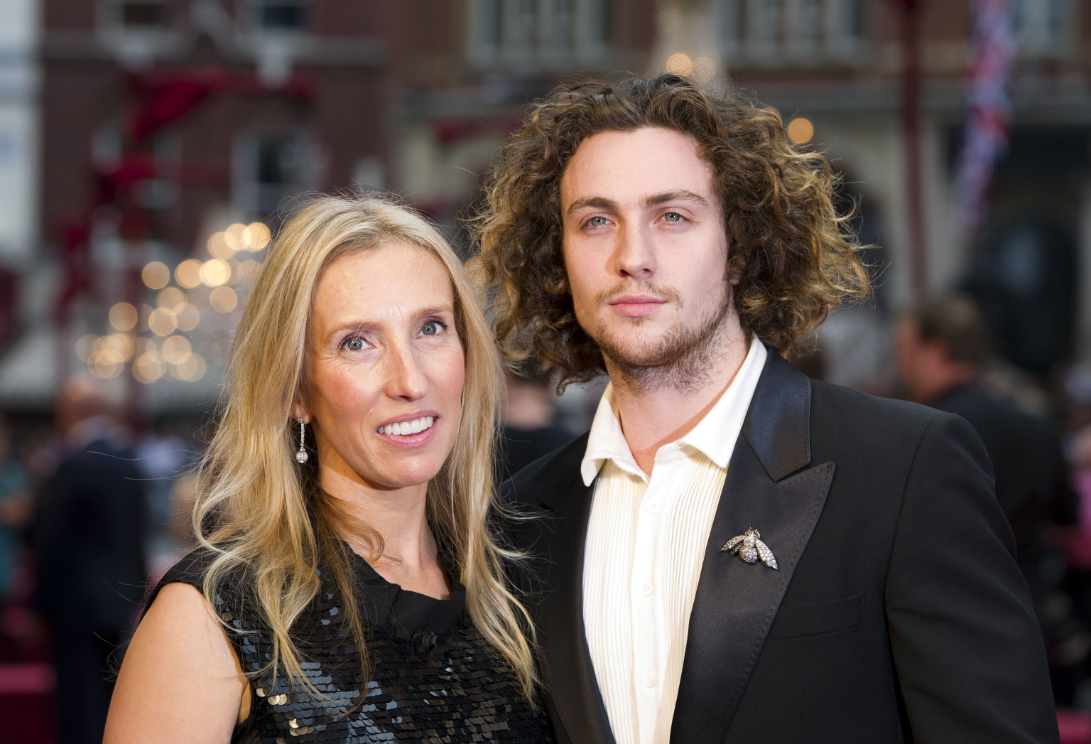 How old was Aaron Taylor Johnson when he met his wife?