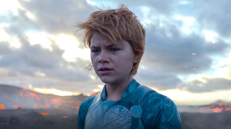 How old was Lia McHugh in Eternals?