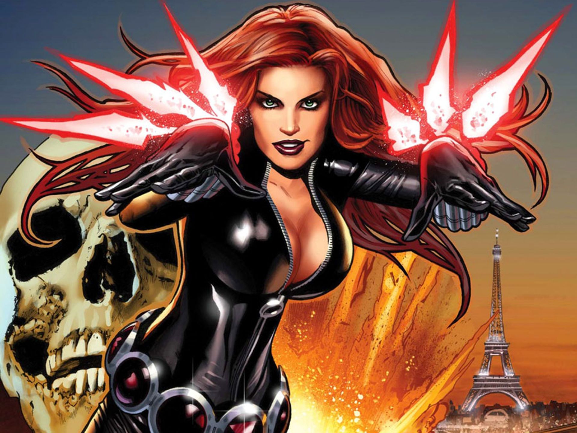 How tall is Black Widow in the comics?