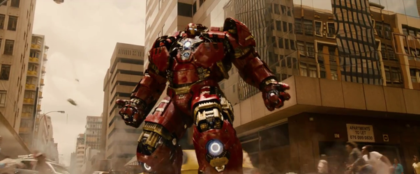 How was the stark suit destroyed?