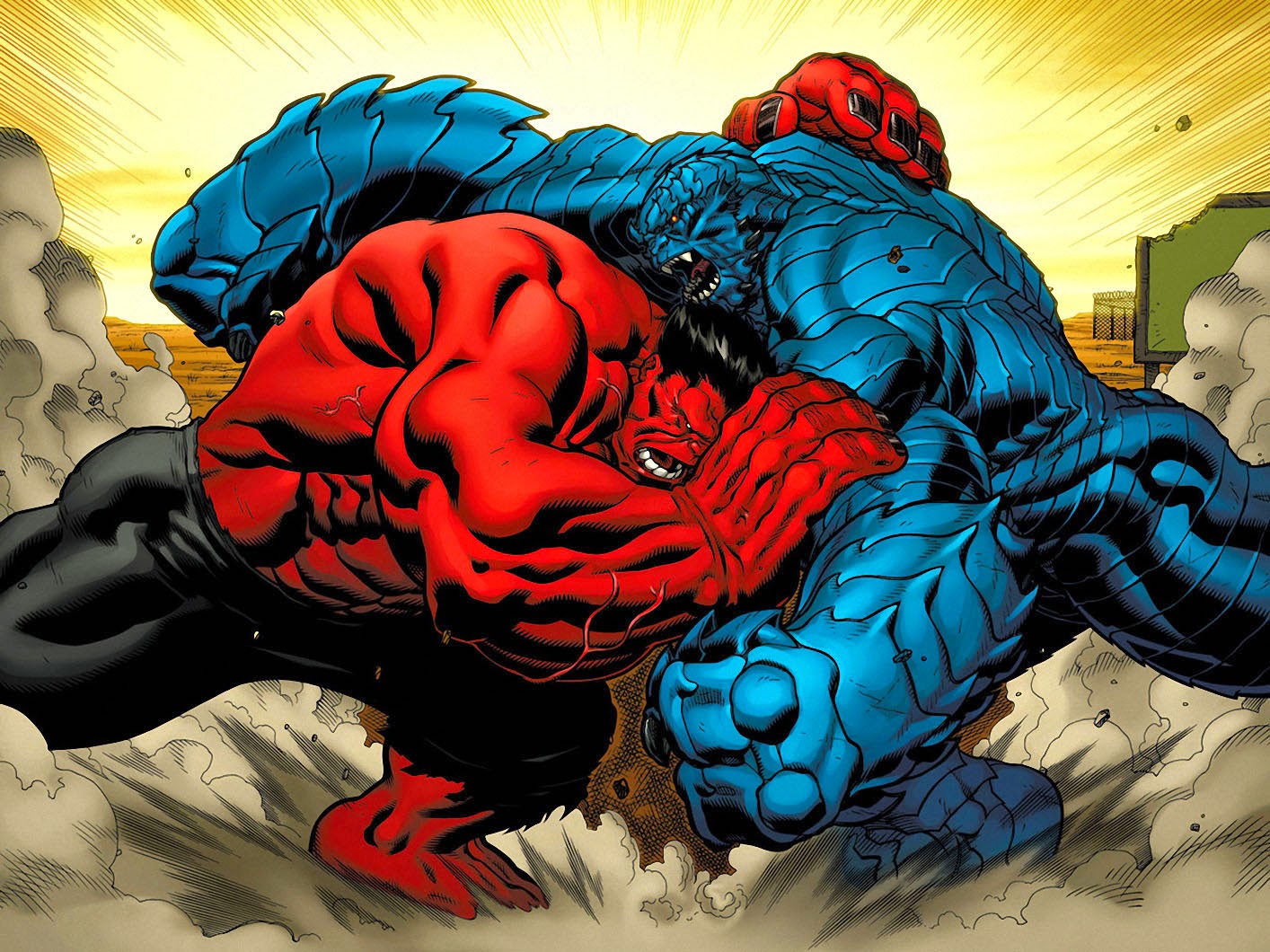 Is Abomination Red Hulk?