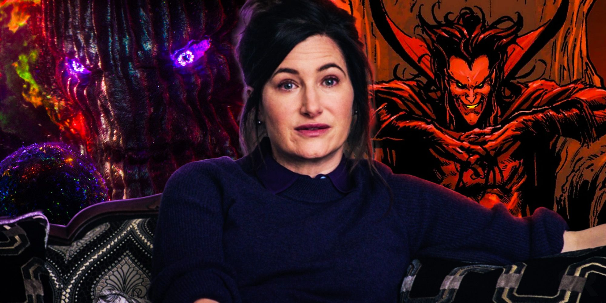 Is Agatha Harkness related to Mephisto?