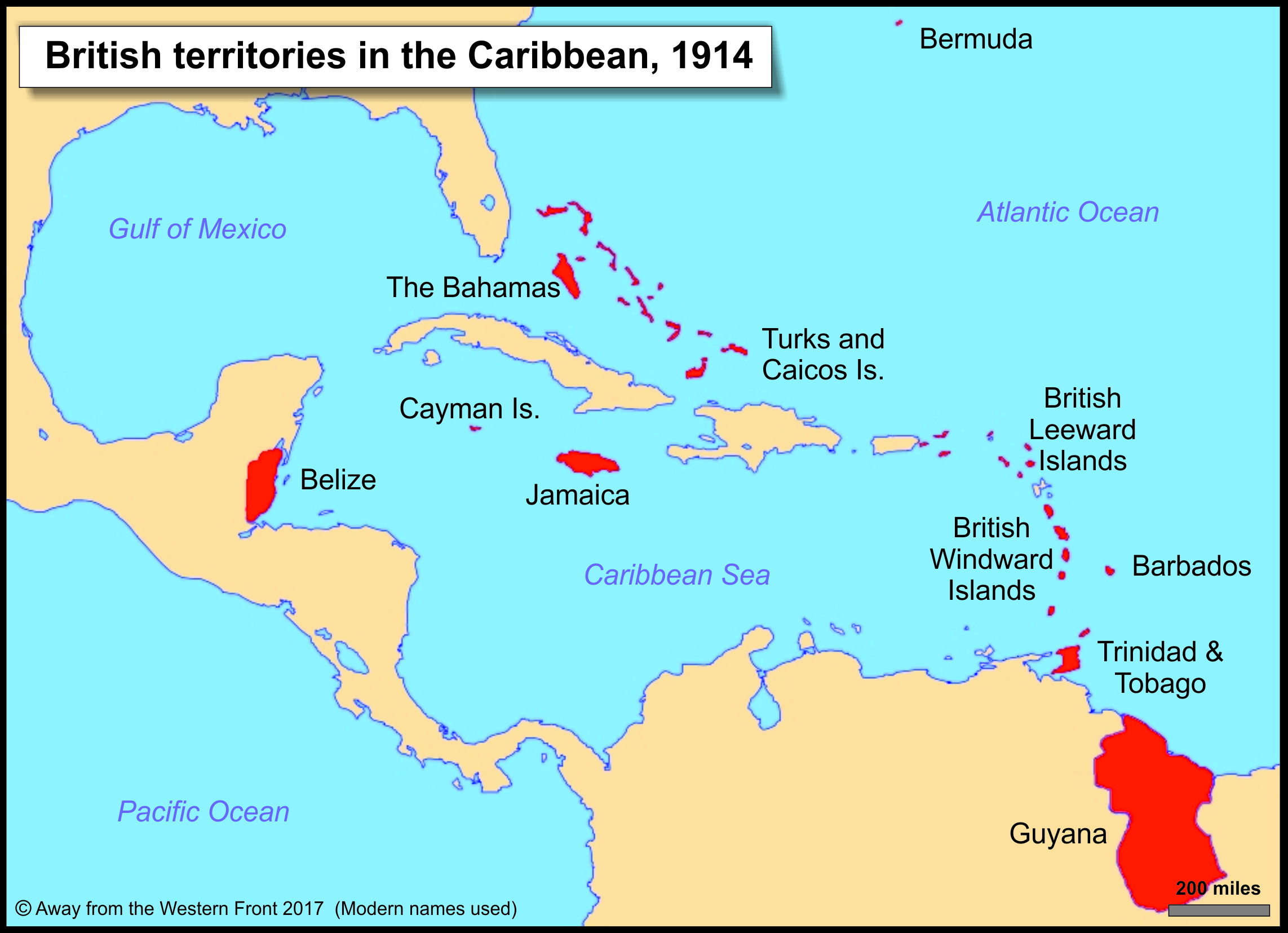 Is Bermuda in the West Indies?