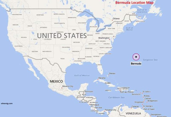 Is Bermuda part of North America?