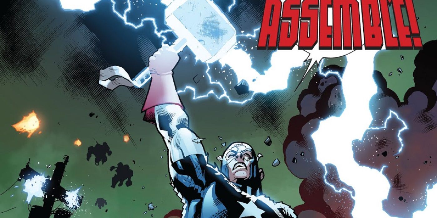 Is Cap with Mjolnir stronger than Thor?