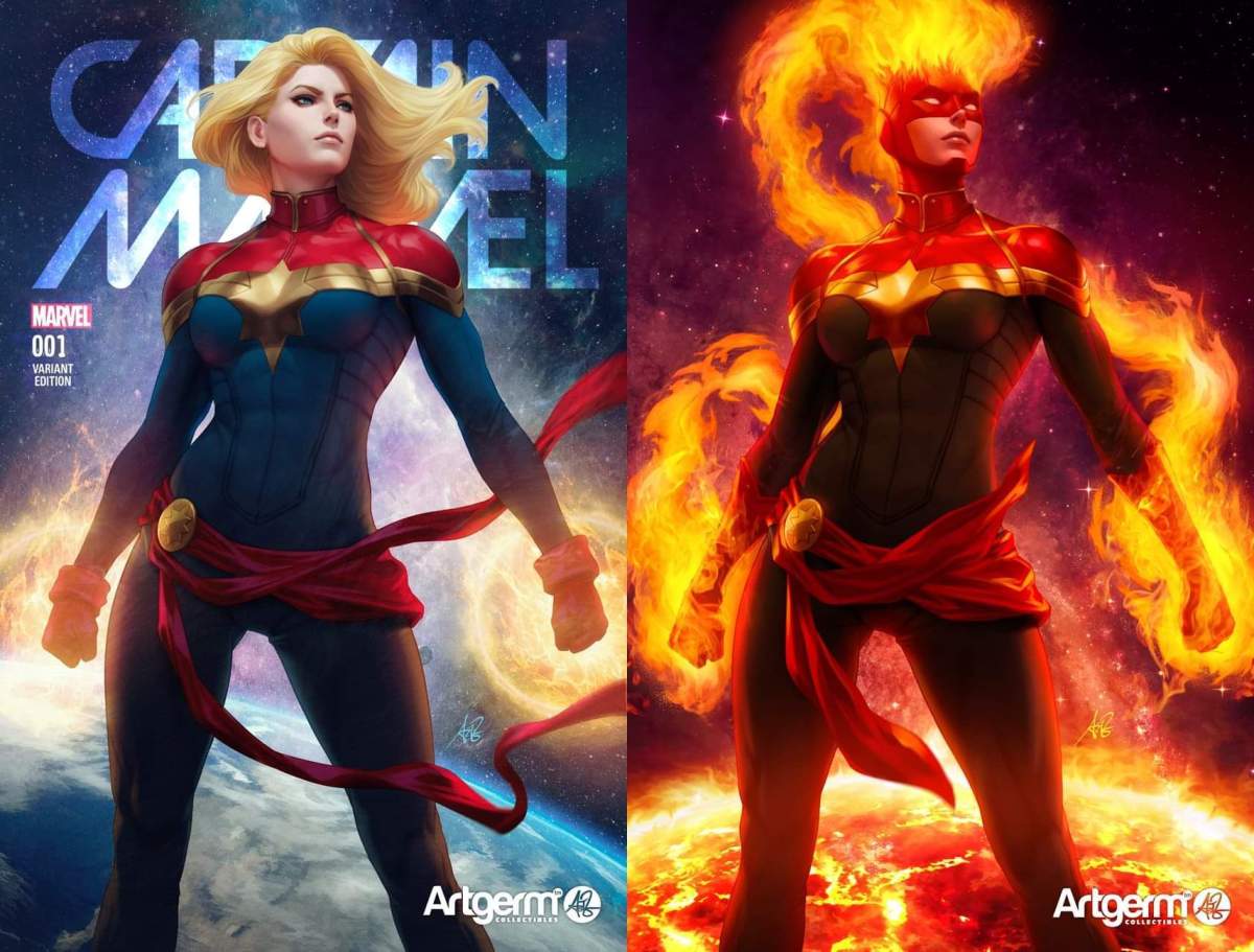 Is Captain Marvel a virgin?