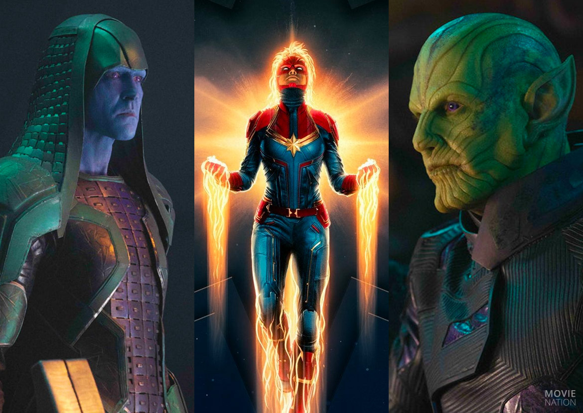Is Captain Marvel half Kree?