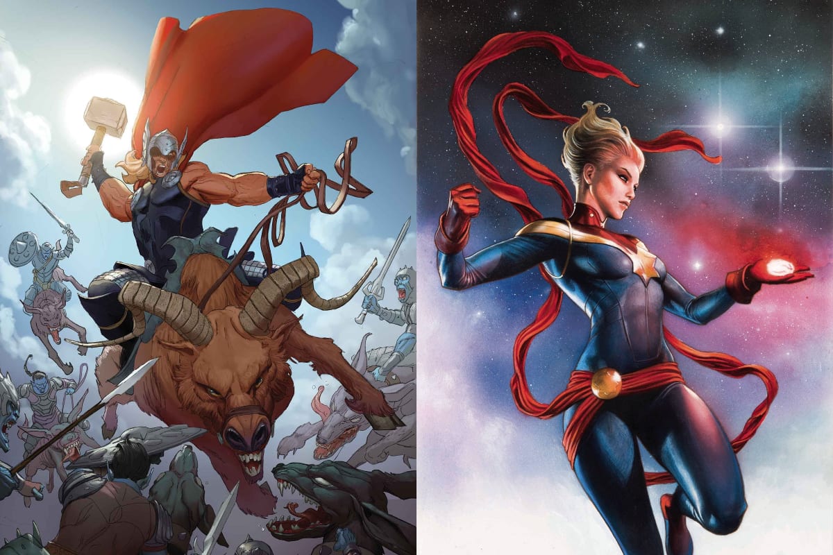Is Captain Marvel stronger than Thor?