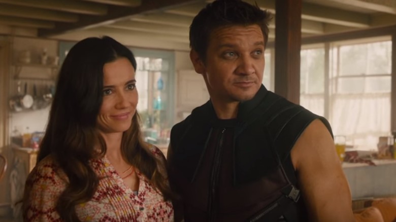Is Hawkeye's wife Mockingbird?