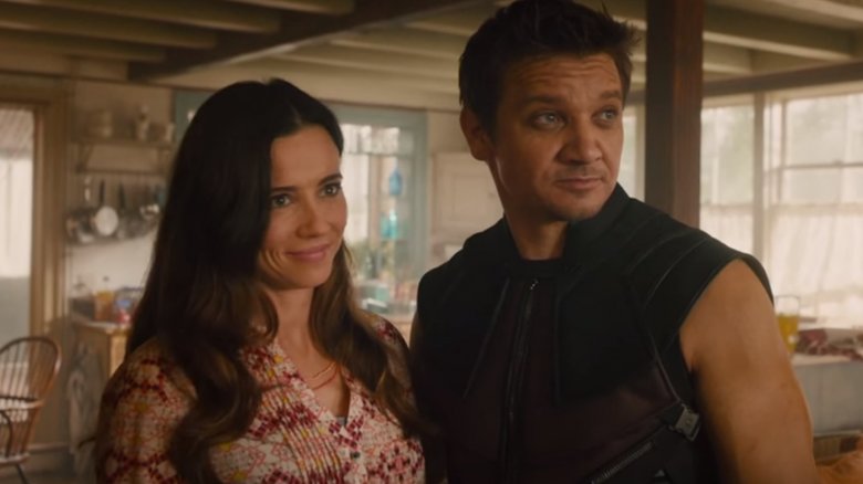 Is Hawkeye's wife an agent?