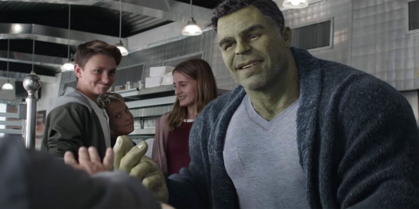 Is Hulk smaller in Endgame?