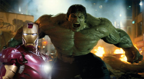 Is Incredible Hulk after Iron Man 2?