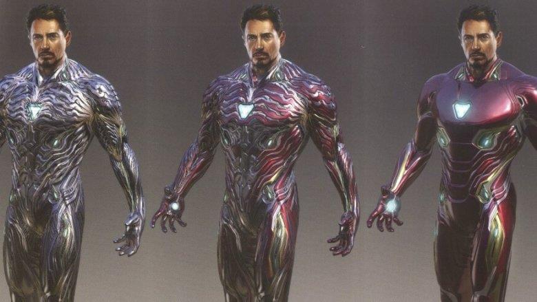 Is Iron Man Mark 85 made of vibranium?