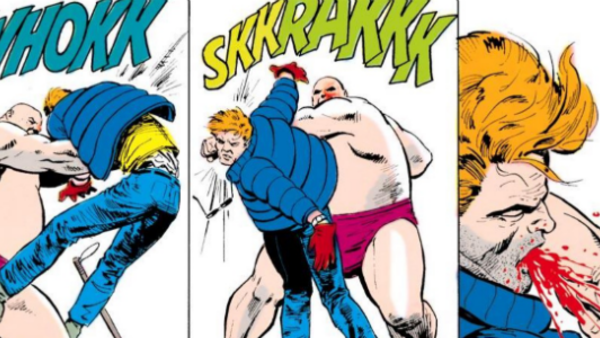 Is Kingpin fat or muscular?