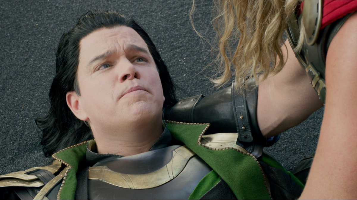 Is Matt Damon credited in Thor?