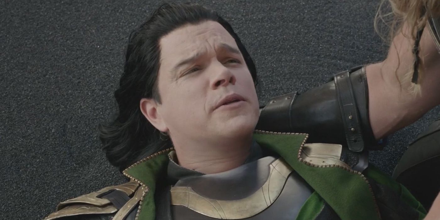 Is Matt Damon playing Loki in love and thunder?