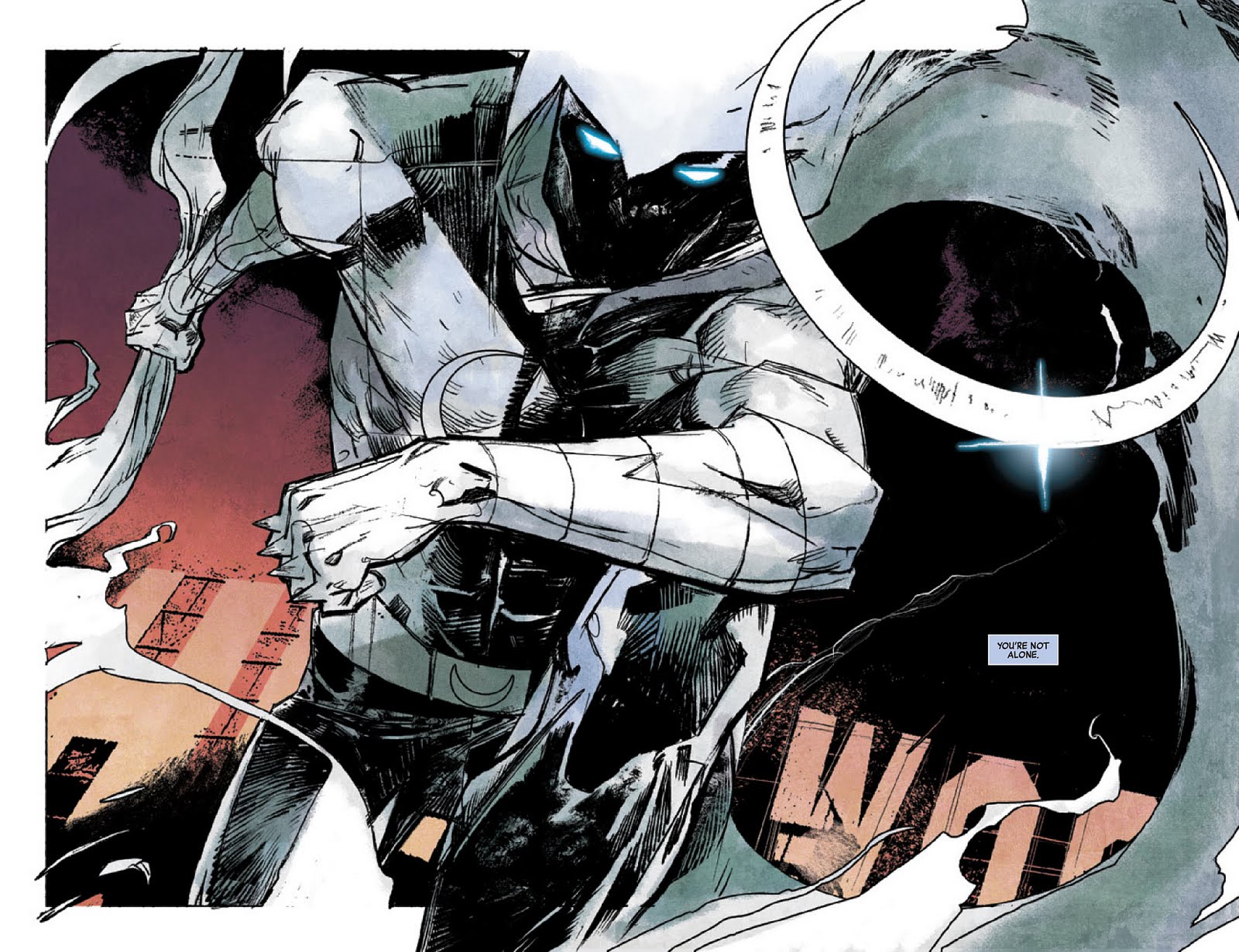 Is Moon Knight schizophrenic?