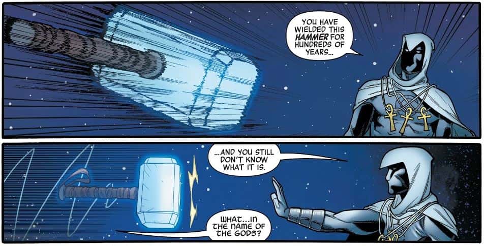 Is Moon Knight stronger than Thor?