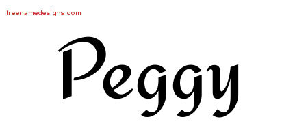 Is Peggy a common name?
