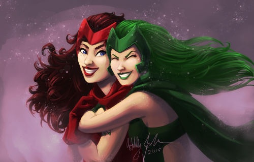 Is Polaris Wanda's sister?