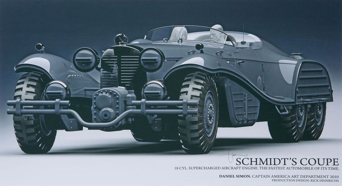 Is Red Skull's car real?