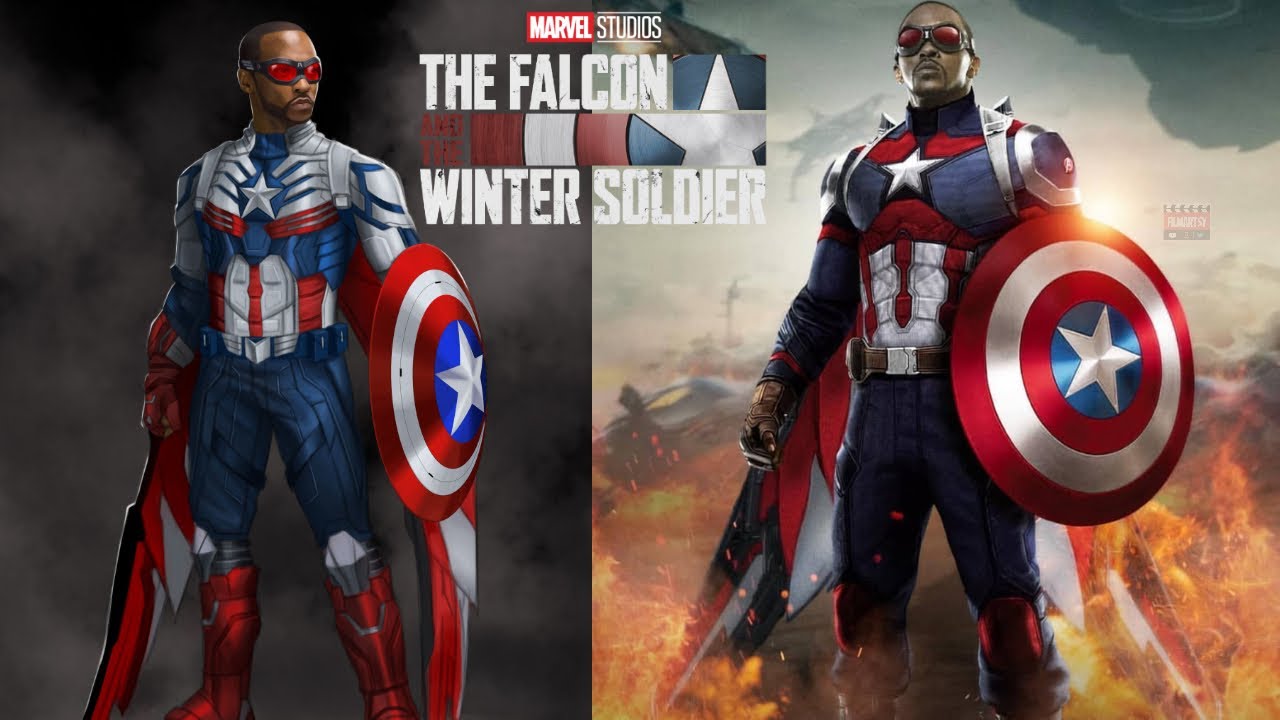 Is Sam Wilson a vibranium suit?