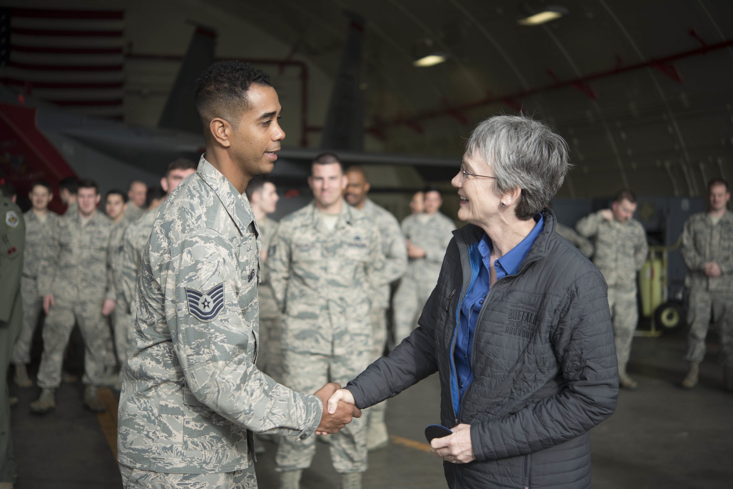 Is Sam Wilson in the Air Force?