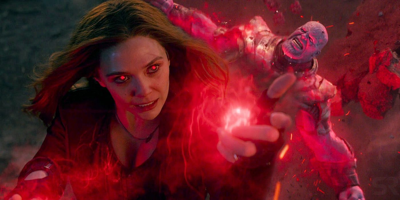 Is Scarlet Witch daughter of Thanos?