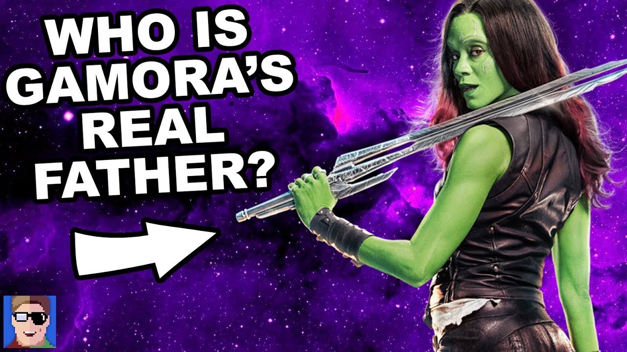 Is Thanos Gamora's biological father?