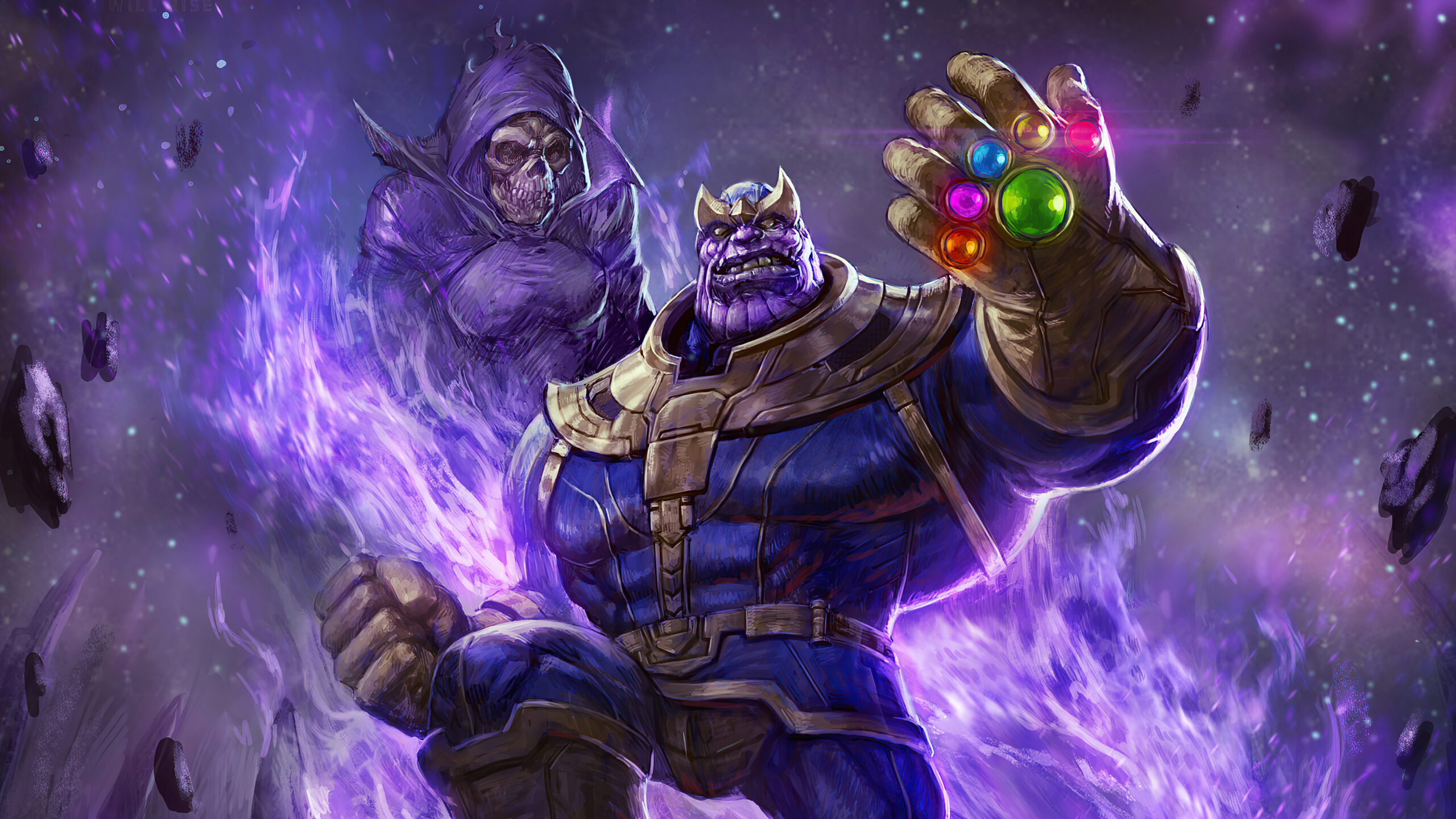 Is Thanos a Titan or god?