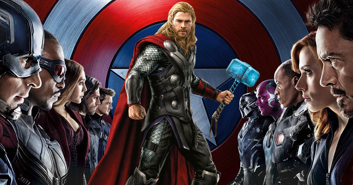 Is Thor in Civil War?