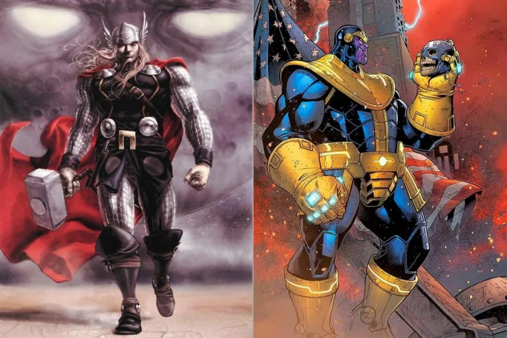Is Thor older than Thanos?