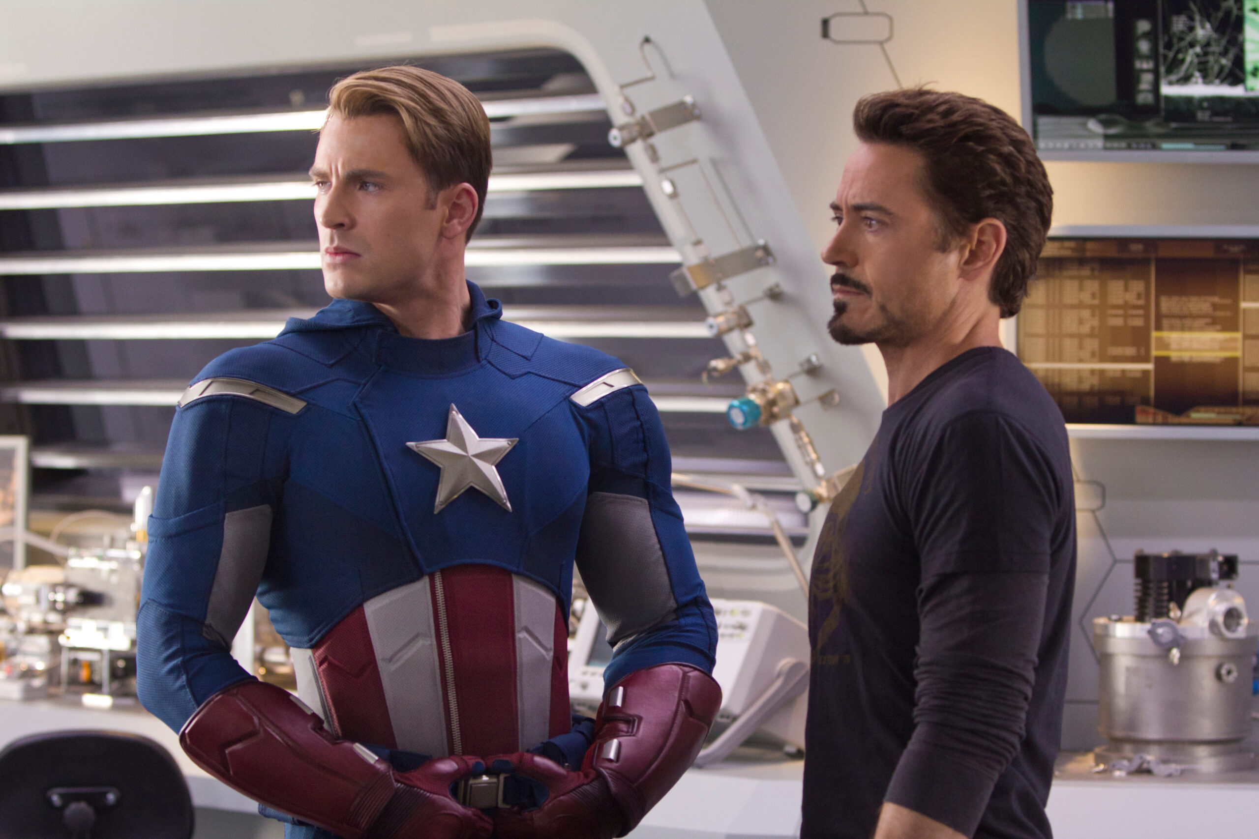 Is Tony Stark in Captain America?