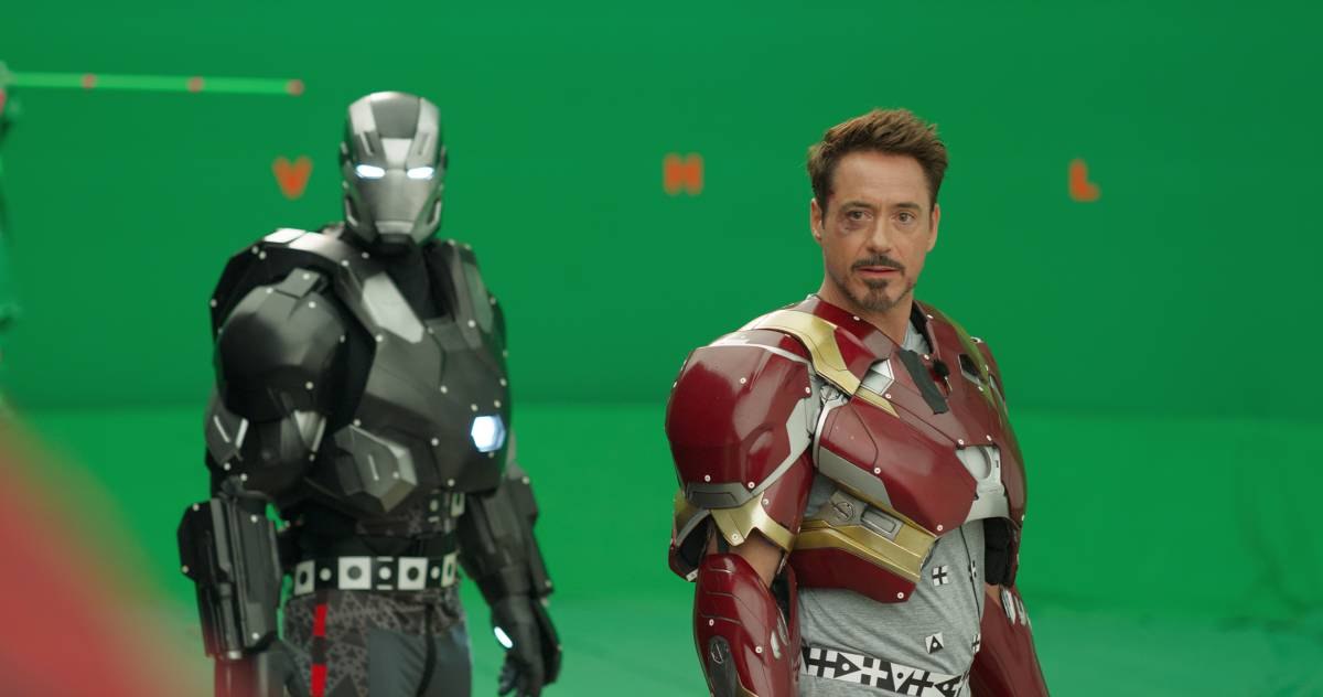 Is the Iron Man suit real or CGI?