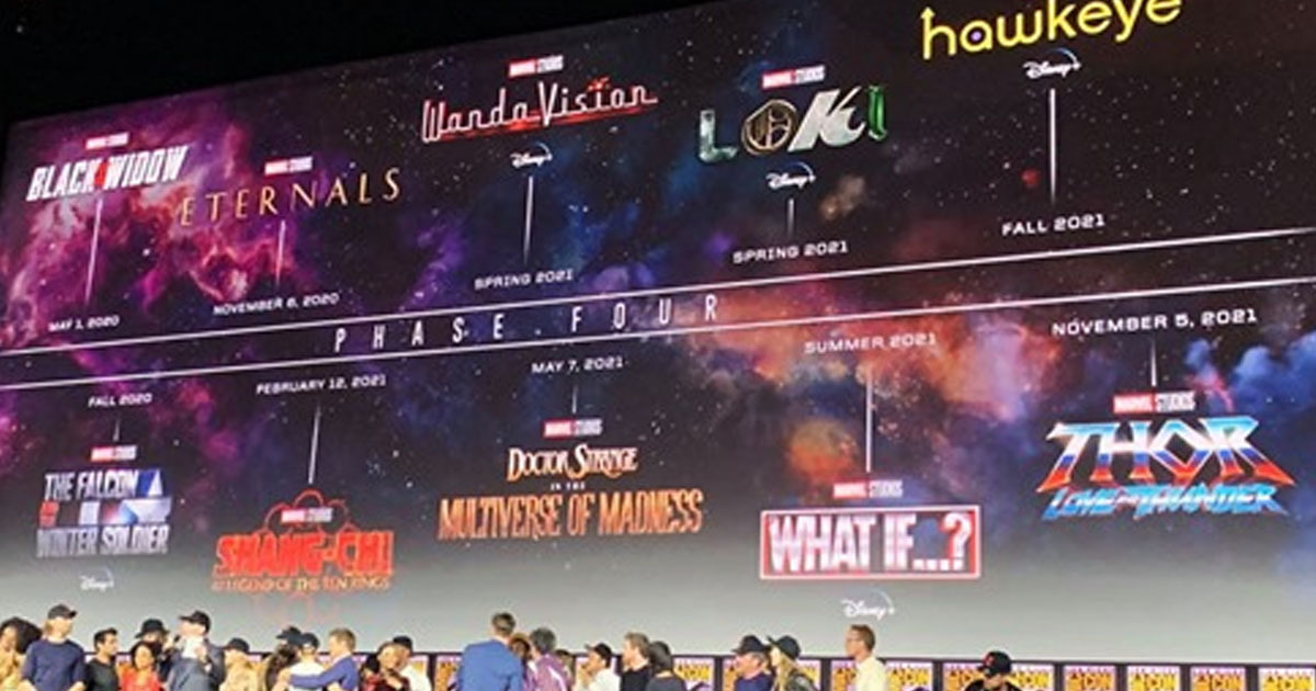 Is there a phase 4 for Marvel?